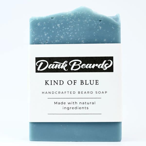 Kind of Blue CBD Beard Soap - Beard Shampoo Bar